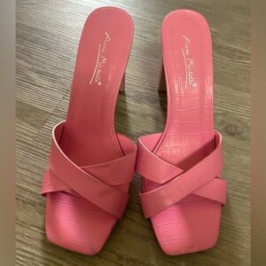 Anne Michelle Pink Heels